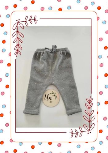 Legging sarouel gris