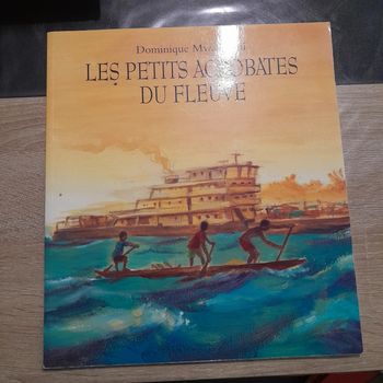 grand album école des loisirs - les petits acrobates du fleuve