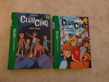 2 livres le club des cinq