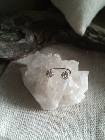 Monoboucle argentée