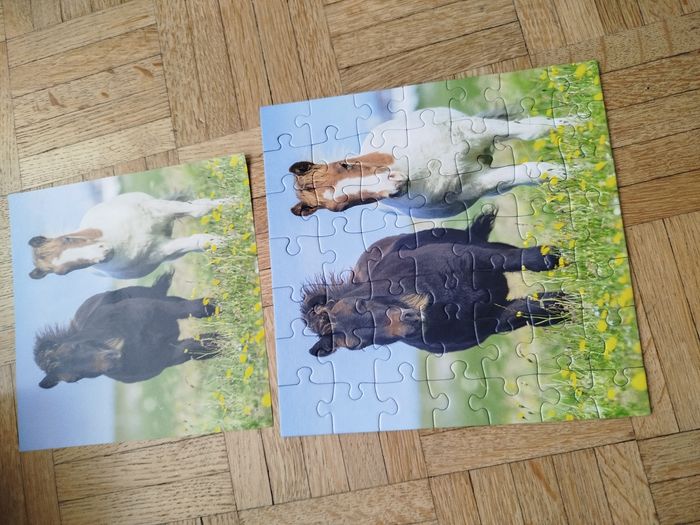 Puzzle chevaux 3×49 ravensburger - photo numéro 2