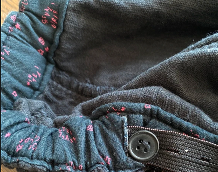 Jupe Velours côtelé bleu Marine - photo numéro 5