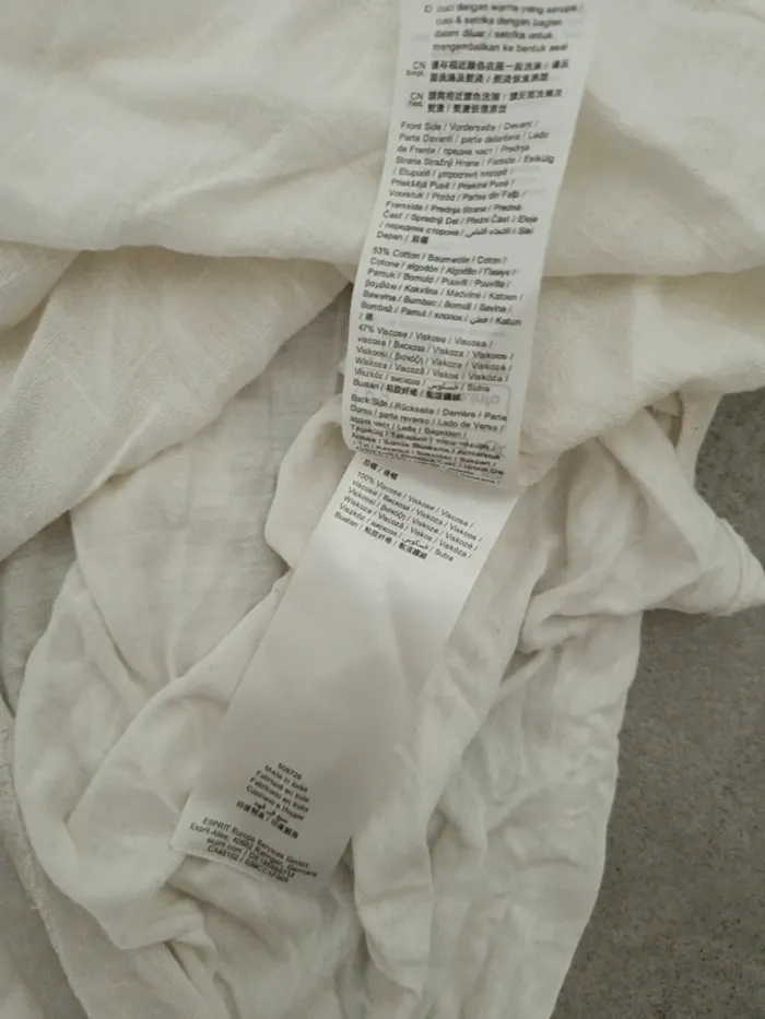 Chemise sans manches EDC Esprit T.M blanc cassé - photo numéro 7
