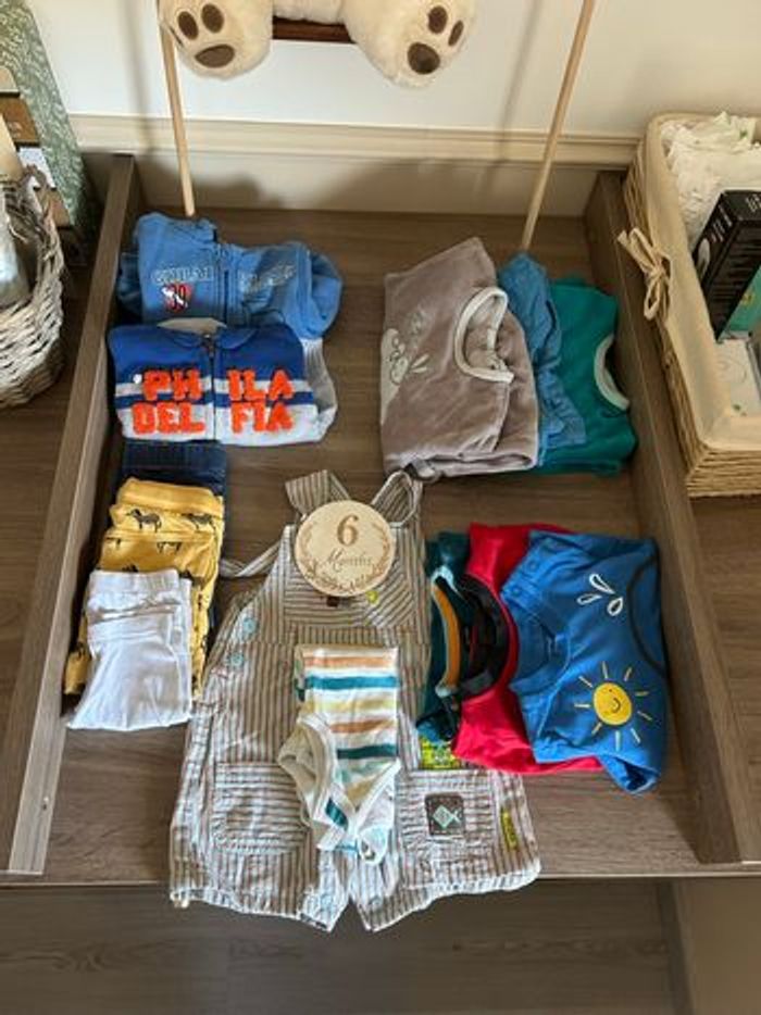 Lot vêtement bébé garçon 6 mois