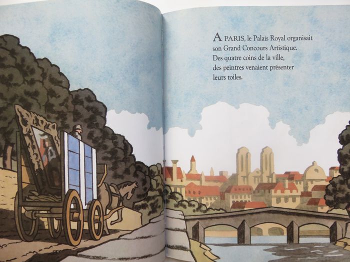Album 6 à 8 ans L'extraordinaire tableau de Félix Clousseau (Jon Agee - L'école des loisirs) - photo numéro 3