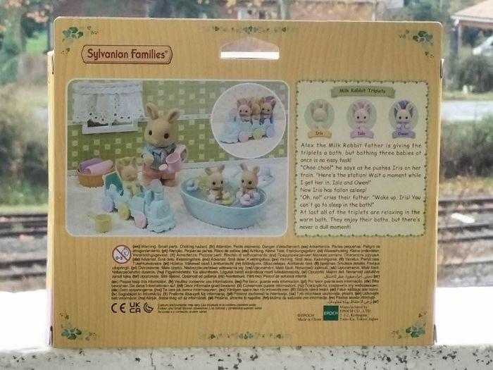 Les triplés lapin crème et accessoires de bain - photo numéro 3