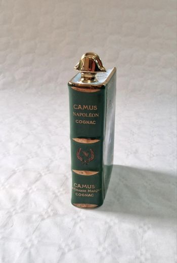 Flacon Porcelaine Camus Napoléon Cognac Bi-centenaire Limoges Bernardaud