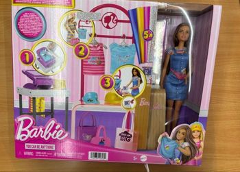 Coffret Barbie Boutique Créations