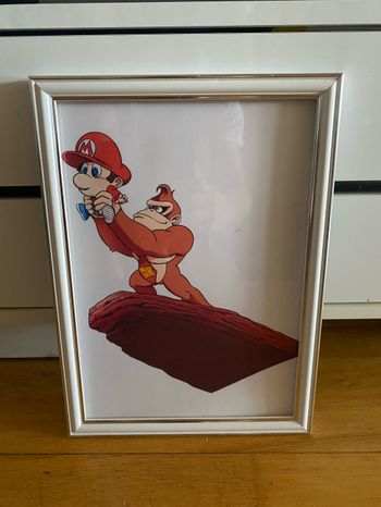 Cadre Mario donkey Kong