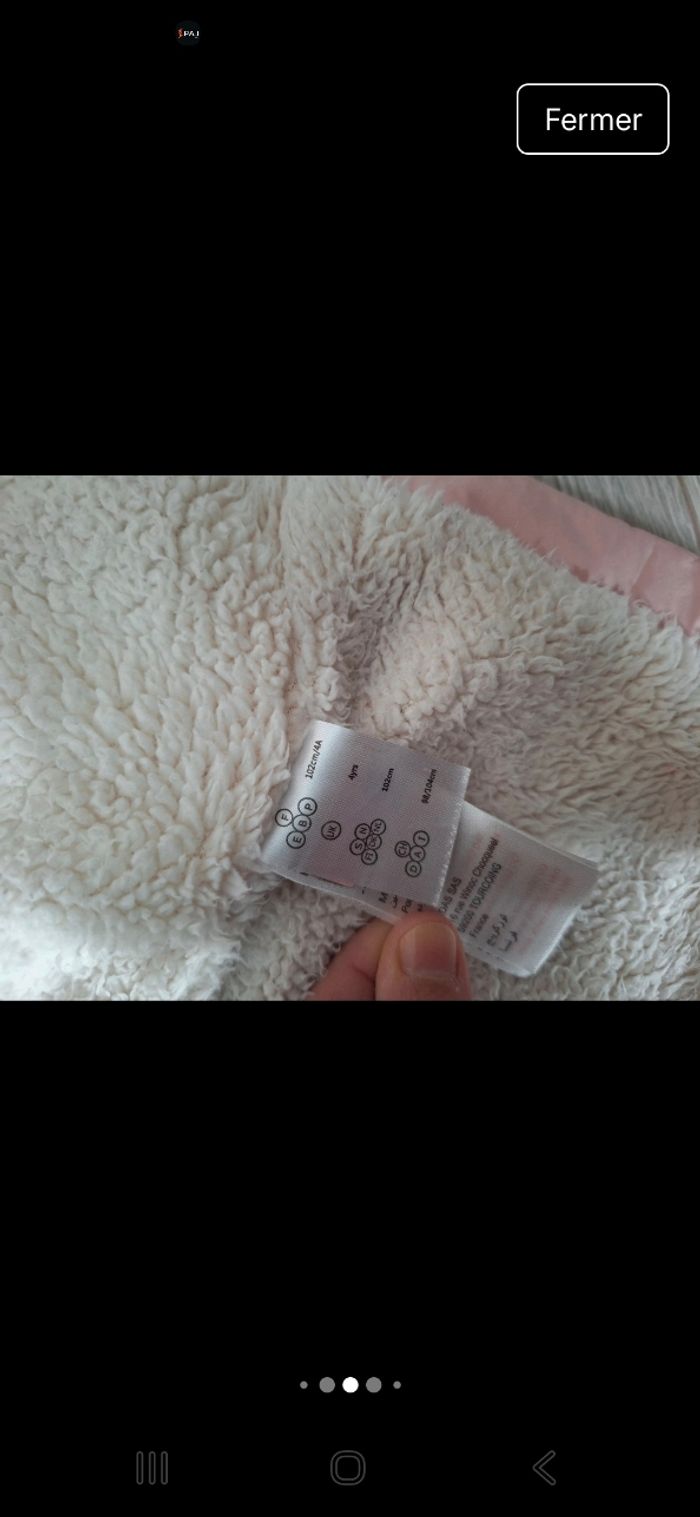 Manteau fille 70% duvet 4a - photo numéro 7