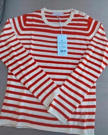 Pull marinière Lulu Castagnette 12 ans Neuf