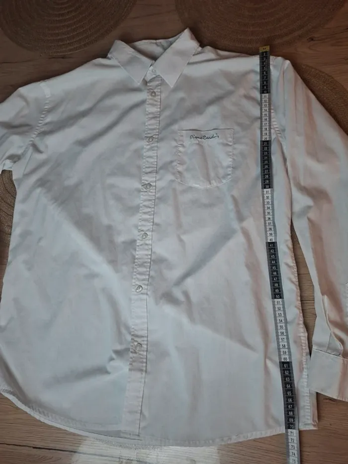 Chemise blanche Pierre Cardin – Homme – Taille L - photo numéro 7