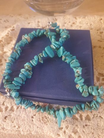 Collier turquoise 