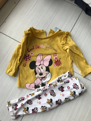 Ensemble legging et sous pull minnie