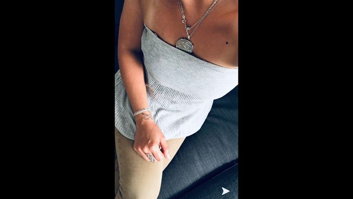 Bustier gris à poche