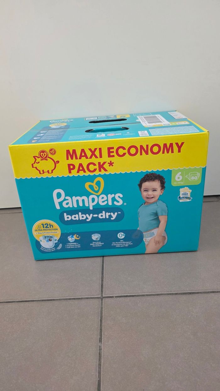 80  Couches Pampers T6