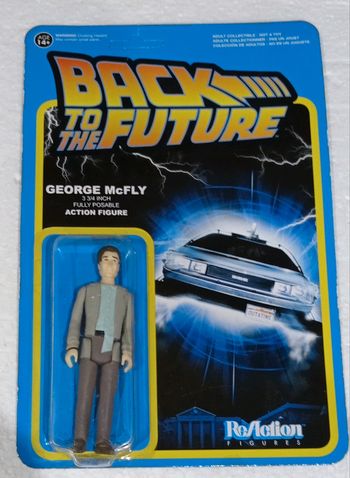 😍 retour vers le futur figurine Georges mac fly neuve sous blister