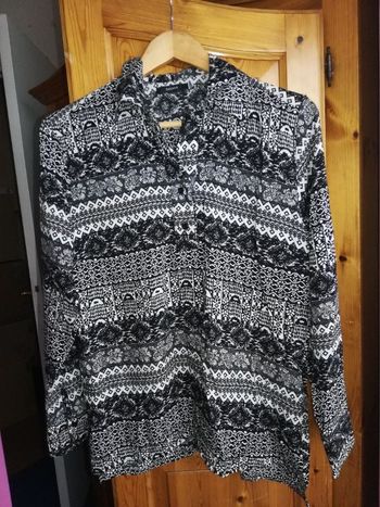 Blouse chemise manches longues femme taille XL