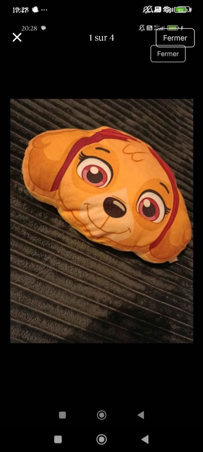 Coussin stella pat patrouille