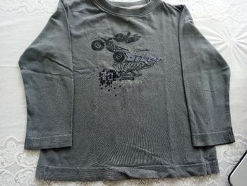 Tshirt manches longues garçon 3/4ans