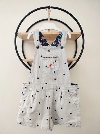 8 ans salopette short combishort sergent major