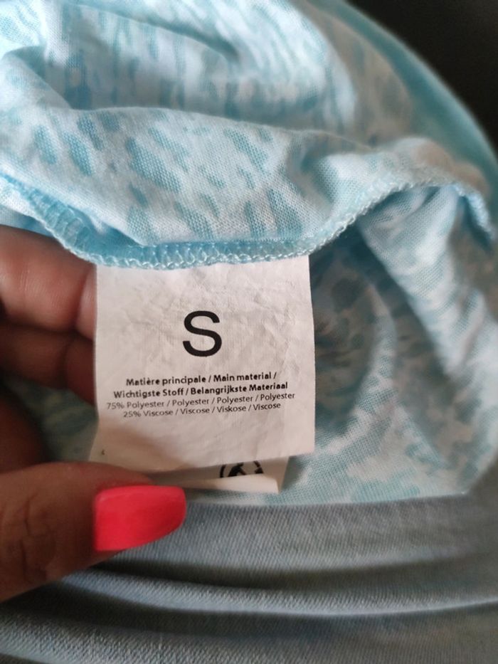 Tee shirt turquoise - photo numéro 4