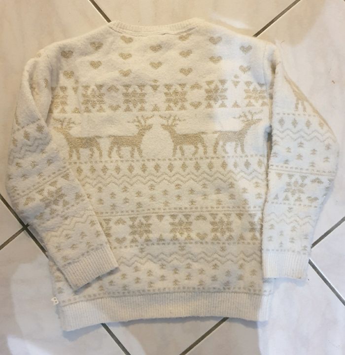 Pull de Noël Okaidi fille - photo numéro 2