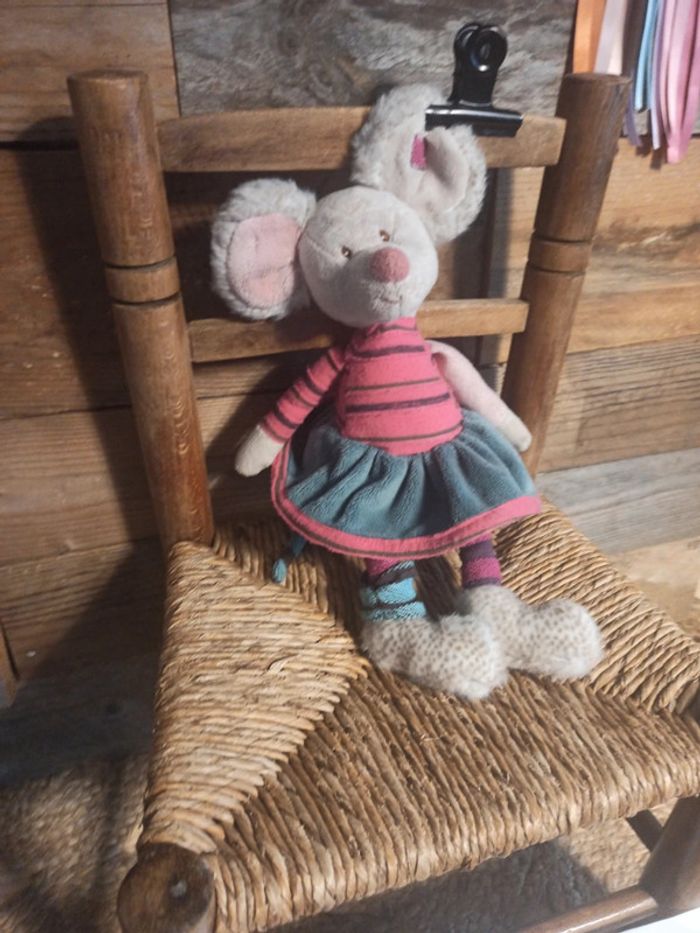 Peluche souris Crazy Mousi bukowski tbe - photo numéro 2