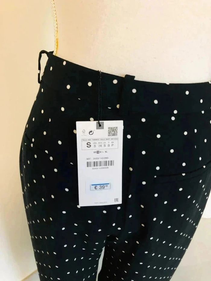 Ensemble tailleur pantalon / blazer neuf Zara taille S - photo numéro 11