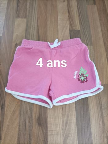 Short rose 4 ans U Essentiel