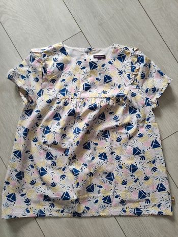 Tee shirt chemise tunique fille sergent major 10 ans