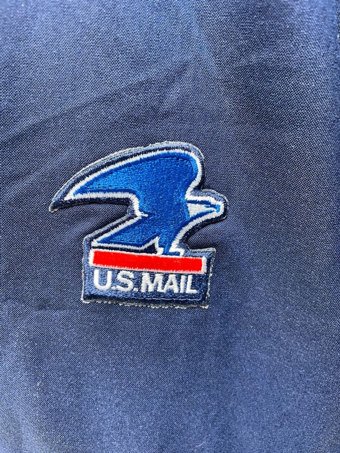 USA Mail Post Office Blue Jacket Letter Carrier Made in USA 🇺🇸 - photo numéro 2