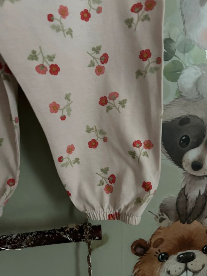 Ensemble léger/pyjama coton 68 cm - photo numéro 6