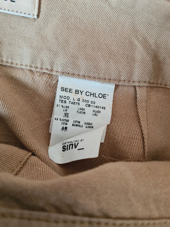 Mini-jupe see by chloe - photo numéro 4