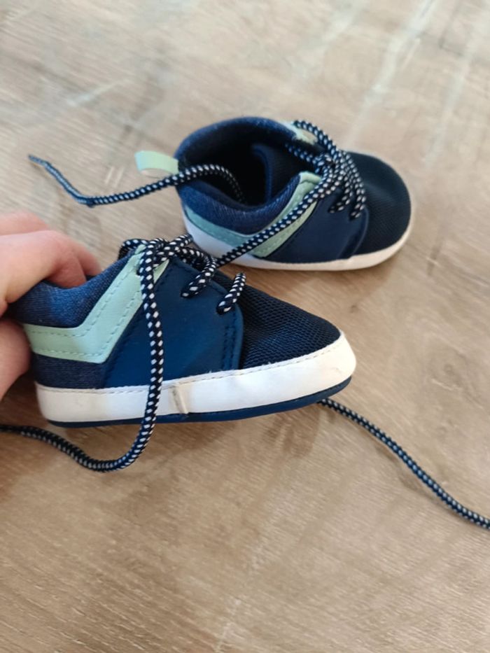 Petite chaussures souple bébé garçon - photo numéro 4