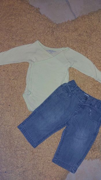 Body et jeans 6 mois