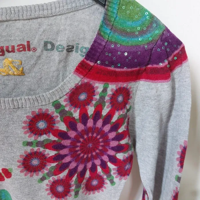 Pull fin Desigual taille S - photo numéro 2