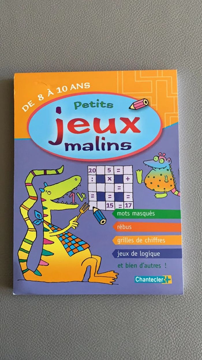Petits jeux malins 8 à 10 ans