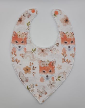 Bavoir bébé fait main