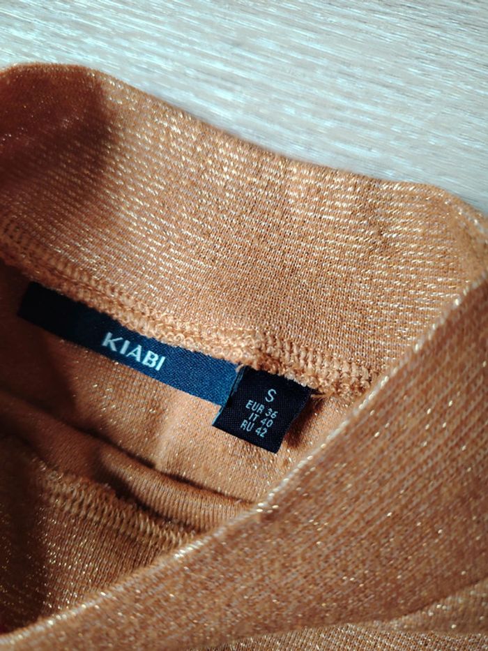 Haut léger dore pailleté - photo numéro 2