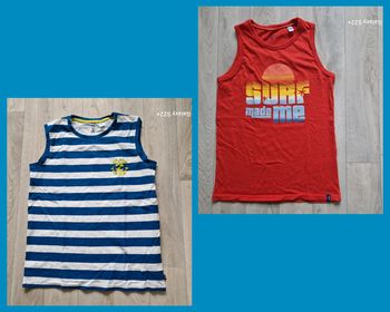 Lot de 2 débardeurs Okaïdi NEUF