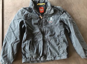 Veste Napapijri  10 Ans tbe  Capuche dans le col  bleu marine