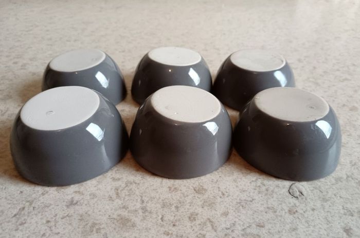 Lot de 6 petits bols marron neufs - photo numéro 4