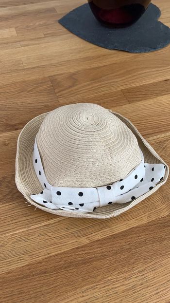 Chapeau de paille bébé kiabi