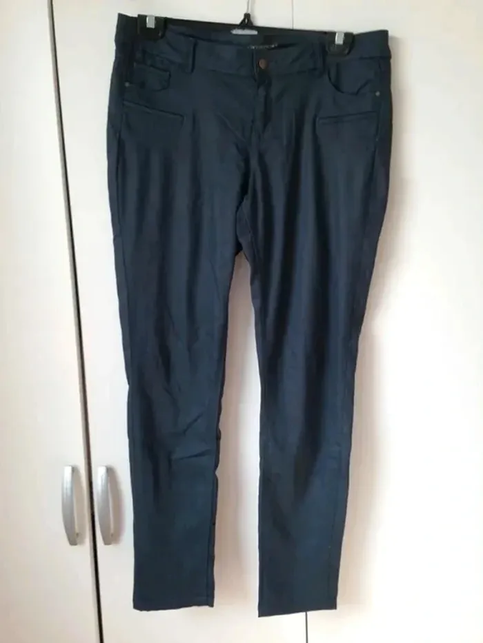Pantalon jean slim 40 Promod - photo numéro 3