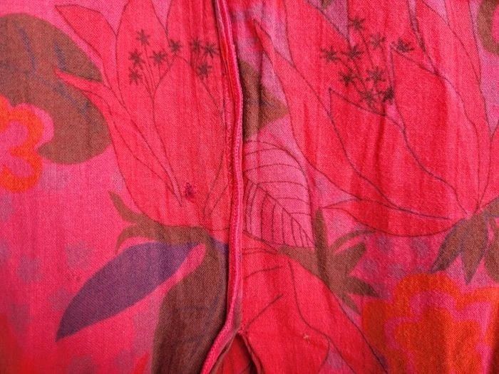 Superbe robe d'été coton IKKS rouge à motifs, 8 ans - photo numéro 4