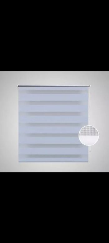 Store occultant blanc neuf en 80x150 cm