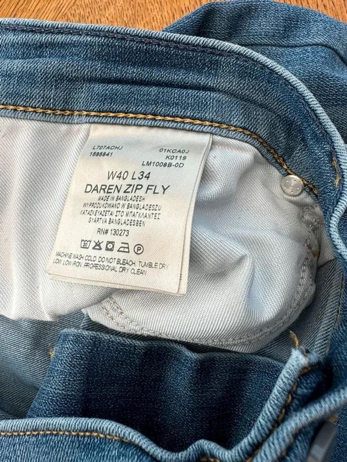 Rare lot de 2 jeans Lee grande taille 50 w40 - photo numéro 7