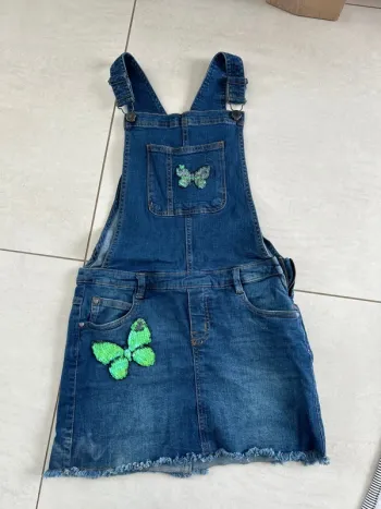 Salopette robe jean