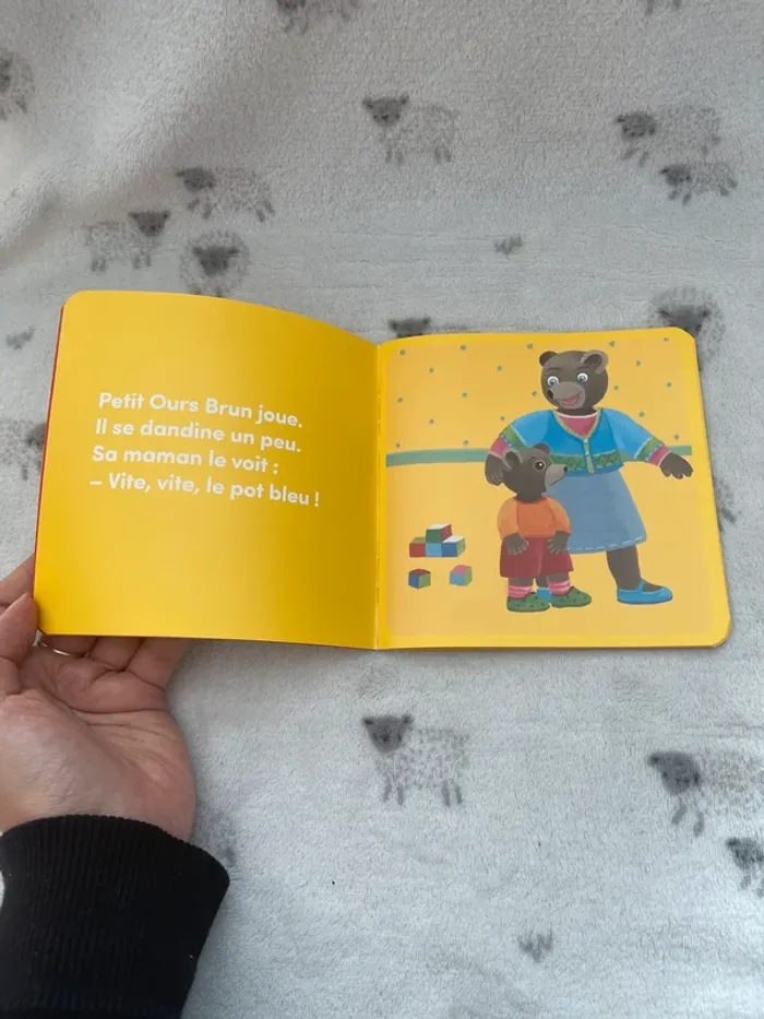 Livre petit ours brun sur le pot - photo numéro 3